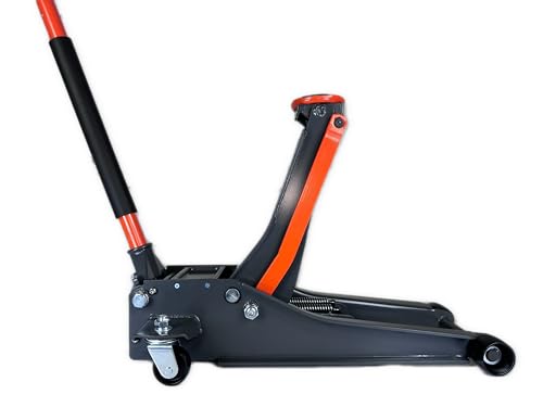 Kraftwelle 4T Rangierwagenheber extra Flach 75mm-500mm Wagenheber Jack 3000 kg KFZ Auto PKW...