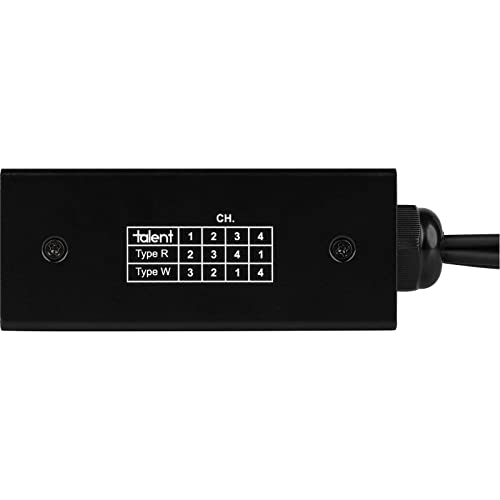 Talent K9-Mini TRS boîtier de scène RJ45 câble Ethernet modulation - 5