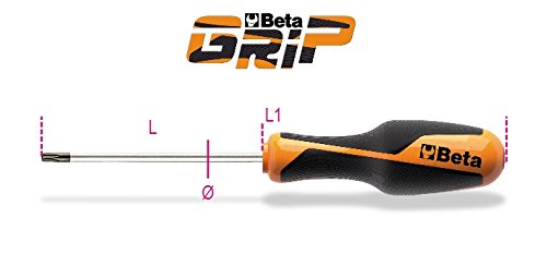 Beta Tools 1268 Rtx15-Chave Torx® Com Guia
