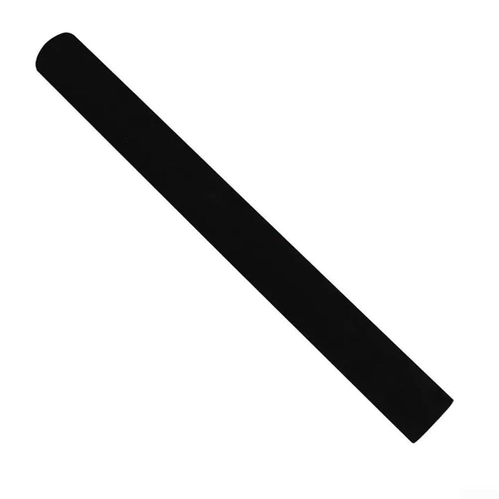 EVA Fishing Rod Grip Anti-Slip Foregrip Handle for DIY Rod Building and Repair Custom Black Foam Replacement Part 40cm or 50cm Length(1.0 x40x2.5cm)