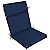 Arden Outdoor Chair Cushion, 21 x 20, Rain-Proof, Fade Resistant 20 x 21, Sapphire Blue Leala