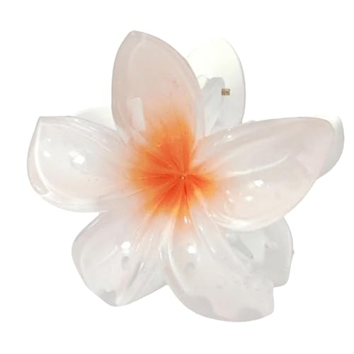 Pinzas de Pelo con Flor Blanca, Fuerte Sujeción, Pack 2 miniatura 1