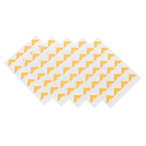 VILLCASE 120pcs Self Adhesive Photo Corners Scrapbook Mounting Corners for Albums Triangle Picture Stickers Easy Apply Photo Mounting Corners Decorative Scrapbooking Photo Corners