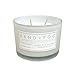 Sand + Fog Scented Candle - Tahitian Vanilla – Additional Scents and Sizes – 100% Cotton Lead-Free Wick - Luxury Air Freshening Jar Candles - Perfect Home Decor – 12oz
