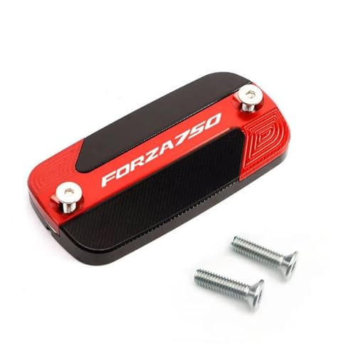 Couvercle de réservoir de frein avant Forza 750 (2020-2024) en aluminium rouge anodisé