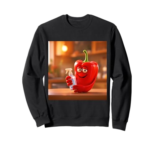 Fantasía pimienta spray cocina Sudadera