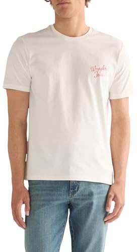 Wrangler Logo Tee T-Shirt Homme mode décontractée manches courtes