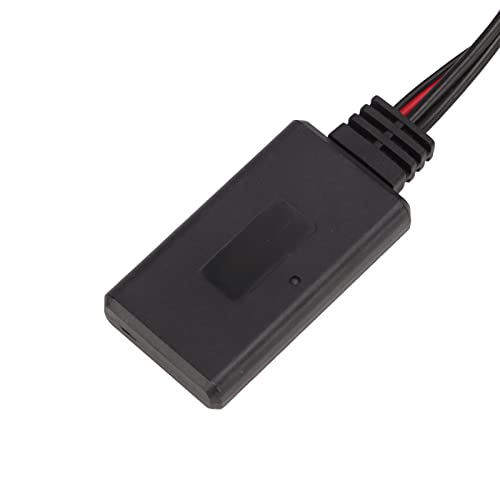 KIMISS Adaptador de Música de Radio de Audio Bluetooth AUX en Cable Car Bluetooth 5.0 Módulo de Audio Arnés de Cable Estéreo 12 Pines para W169 W245 W203 W209 W164