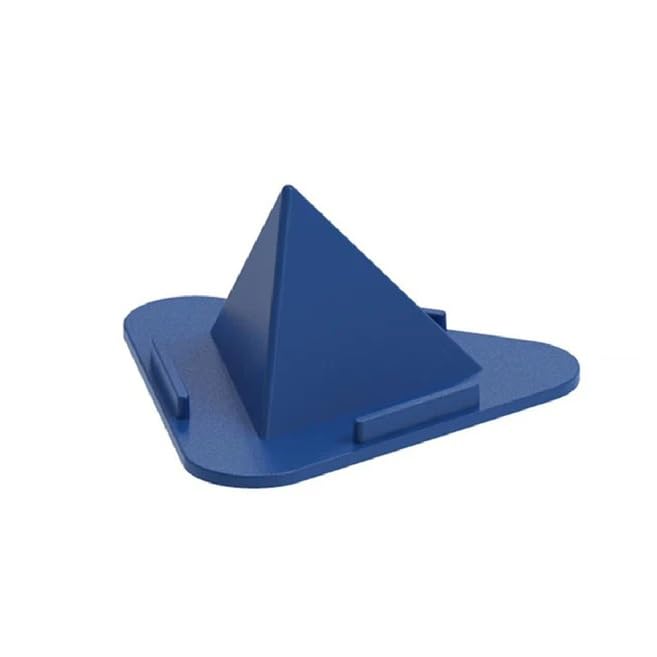 cibola Triangle Shaped Portable Three-Sided Triangle Desktop Stand Mobile Paradise Universal Phone Pyramid Shape Holder Desktop Stand (Random Colours) (Pack of 5) Mobile Holder (B0CTHPFKP7) Amazon Price History, Amazon Price Tracker