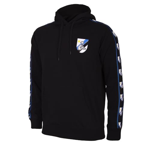Inter Taper Hooded Sweater, Felpa Tuta Unisex Adulto, Nero, S