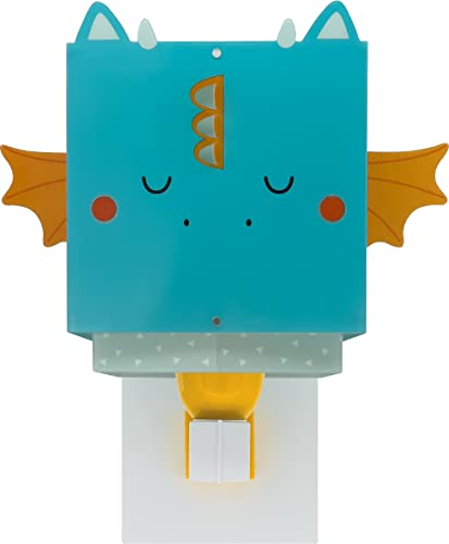 Dalber kinder Wandlampe, Kinderlampe Wandleuchte, kinderzimmer Little Dragon Drachen Tiere, 64389, E27