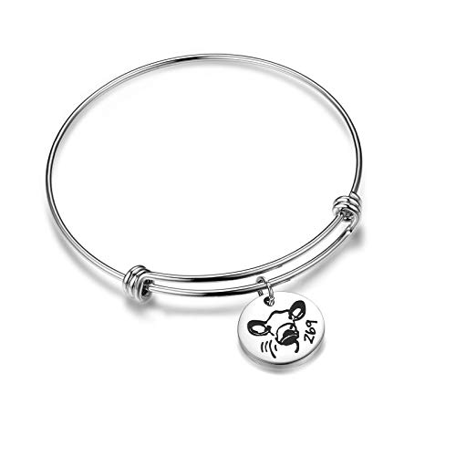 Image of 269 Cow Vegan Necklace Animal Activism Jewelry Vegetarian Gift