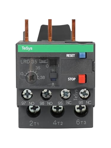 Electric Relay LRD01/3/5/6/7/8/10/12/14/16/21/22/32C Thermal Overload Relay LAD7B106C 1Pcs(LRD14C)