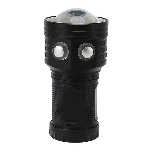 Spacnana 10000Lm Tauchvideo Unterwasser-Taschenlampe Rot Blau