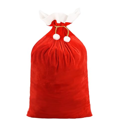 Holtrae Weihnachtsmann Sack XXL Geschenkesack Weihnachtssack Santa...