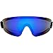 Birdz Eyewear Wing Skydiving Parasailing Goggles 2 Pairs with One Piece ReflecTech Red Mirror Lens & Blue Mirror Lens
