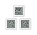 WEKOW 3PCS Mijia BT Termometro Bluetooth 2 Termometro Igrometro Digitale Elettrico Intelligente Senza Fili Funziona con L'APP Mijia