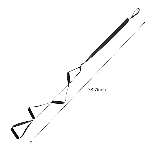 Bed-Ladder-Assist-with-4-Handles-Bed-Rails-Pull-Up-Assist-Device-Sit-Up-Helper-Adjustable-Rope-Assistive-Bedside-Strap-Lifting-Aid-for-Elderly-Injury-Patient-Disabled-Pregnant-Black
