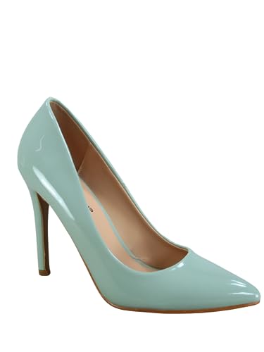 TZ Daisy-01 Women's Closed Toe Pointed Toe High Heel Wedding Dress Pump Shoes