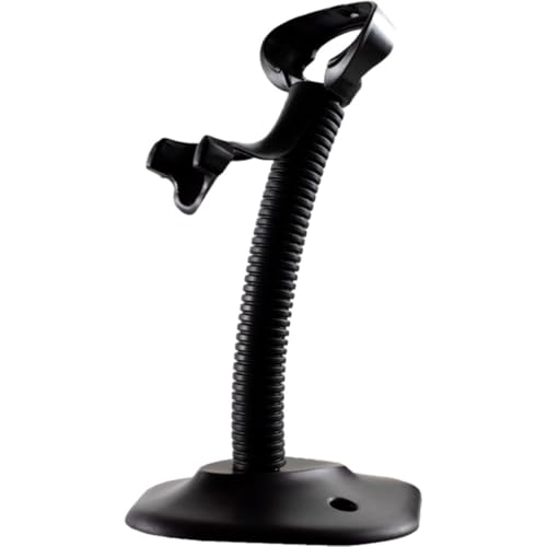 BAZEITFLOW Soporte para Escáner de Mano Compatible Escáneres Unidimensionales y Bidimensionales, Soporte de Escritorio Desmontable para Puntos de Venta