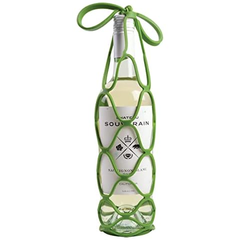 Perfect Life Ideas 2 In 1 Wine Carrier Bag And Silicone Trivet When Flat - Wine Lovers Gifts For Women - Multipurpose Wine Bottle Carrier - Wine Gift For Wine Lover - Wine Accessories And Gifts Cover
