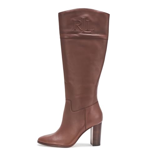 Lauren Ralph Lauren Women's Page II Burnished Leather Tall Boot2