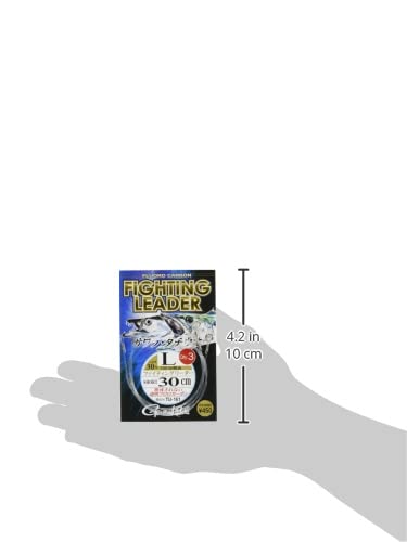 Gamakatsu TU161 42297 Short Fluorocarbon Leader, 30 cm, No. 30 miniatura 2