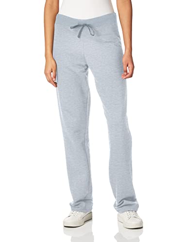 Fruit of the Loom Women's Essentials Live in Open Bottom Pant Pants, Athletic Heather, 2X-Large - image 2