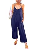 Material: This jumpsuit for women casual is made of soft, lightweight fabric that is both loose and super stretchy to wear. It is not see-through and doesn't shrink or pill. Search for more rompers and jumpsuits under the brand Happy Sailed. Features...