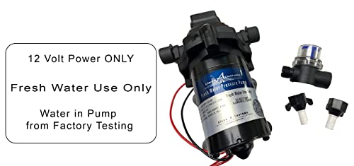 Classacustoms T-2000-BPK-PUMP Class A Customs | 20 Gallon Rv Concession Fresh Water Tank thumb #2