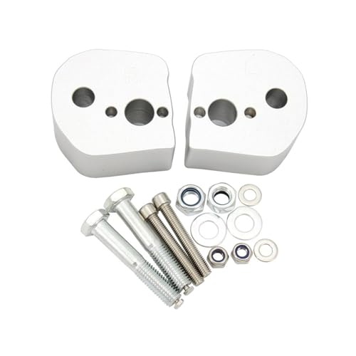 Pince rehaussement moto FJR1300 résolvant les douleurs aux cervicales grâce aux 25mm de hausse