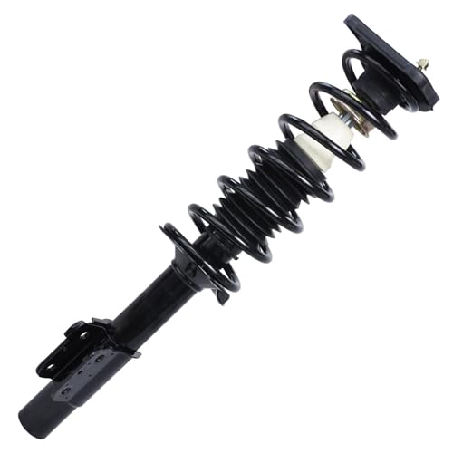 Image of Detroit Axle - 2 Rear Ready Struts for Chevy Classic Malibu Pontiac Grand AM Olds Alero Cutlass Struts w /Coil Spring Assembly Replacement Quick Install Ready Struts Shocks Assembly