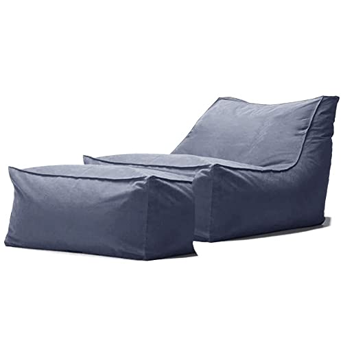 genérico Funda de puf Impermeable Oxford para Tumbona, para Exterior, sin Relleno, para jardín, Playa, Camping, sofá Cama, puf, salón otomano