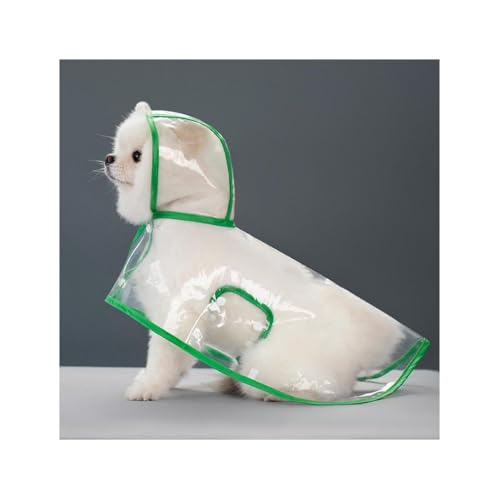 2枚 犬 レインポンチョ 透明 小型犬 中型犬 フード付き レインウェア 雨除け レインコート ペット用 カッパ 雨具 犬 ポンチョ型 フード付き 帽子付き