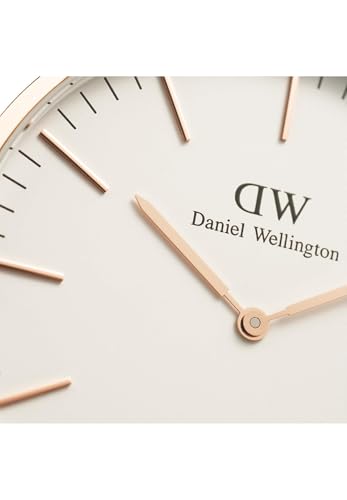 Image of Daniel Wellington Classic Uhr Silver Leather