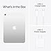 Apple iPad 11-inch: A16 chip, 11-inch Model, Liquid Retina Display, 128GB, Wi-Fi 6, 12MP Front/12MP Back Camera, Touch ID, All-Day Battery Life — Silver