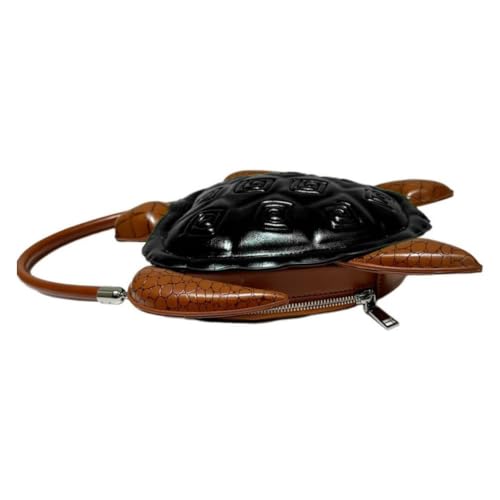 Fourre-tout pour femme tortue 3D une maroquinerie au relief animalier - 7