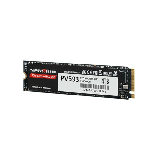 Patriot Memory PV593 4 Tb M.2 Pci Express 5.0 Nvme 3D Tlc Nand - 3