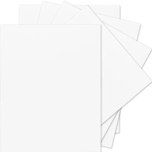 25 Sheets White Cardstock Paper 8.5 x 11 inches, 250 ...