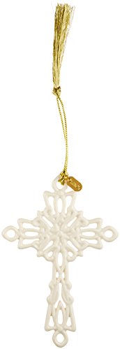 Lenox 2016 Snow Fantasies Cross Ornament #TOP2