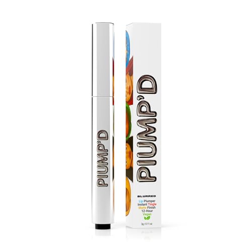PLUMP'D Lip Plumper, Intense Collagen, Hyaluronic Acid, Jojoba Oi...