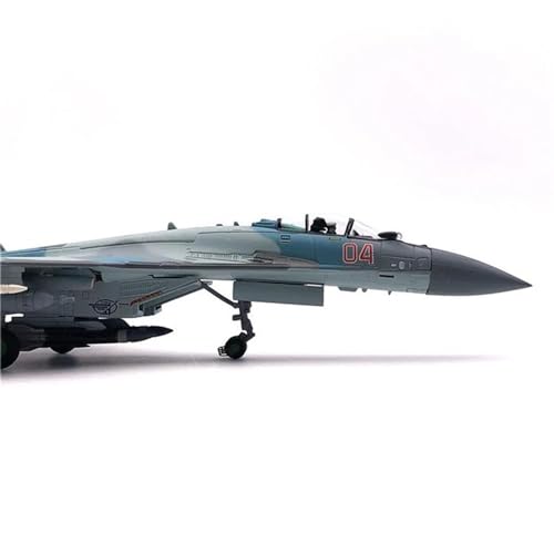 Modelo de aleación de avión Su 35 réplica duradera sin montaje complejo 4
