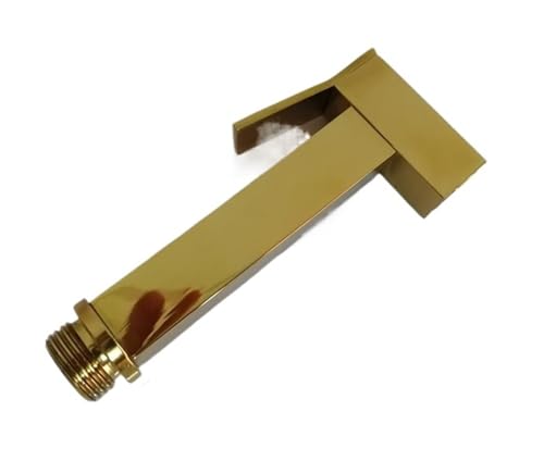 Rociador de bidé de mano para sustituir el papel higiénico con válvula de cobre