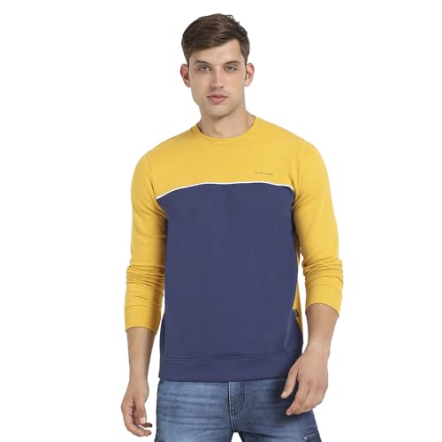 Image of Campus Sutra Men Cotton Hooded Neck Sweatshirt