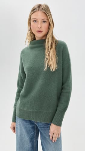 Vince Women's Boiled Funnel Neck Pullover2