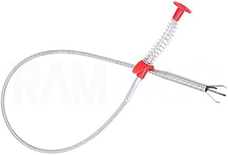 RAM-PRO 36” Flexible Grabber Pickup Tool, Extra Long Retractable Claw Retriever Stick, Snake