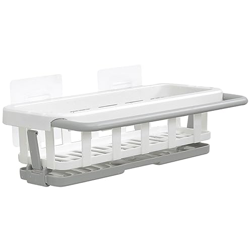 HOLIDYOYO Estante de Pared para Bastidores Estante de Secado de Platos Estante de Fregadero Cable el Secado sostenedor del paño de Cocina Estante de Cocina Abdominales