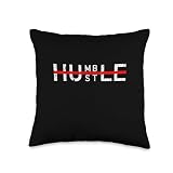 Stay Humble & Hustle Hard Entrepreneur Hustler CEO Throw Pillow
