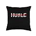Stay Humble & Hustle Hard Entrepreneur Hustler CEO Throw Pillow