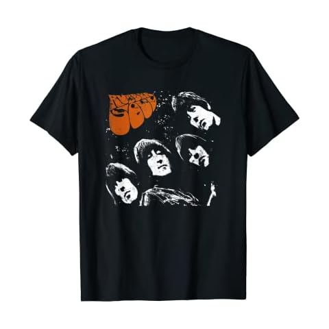The Beatles Rubber Soul T-Shirt Cover